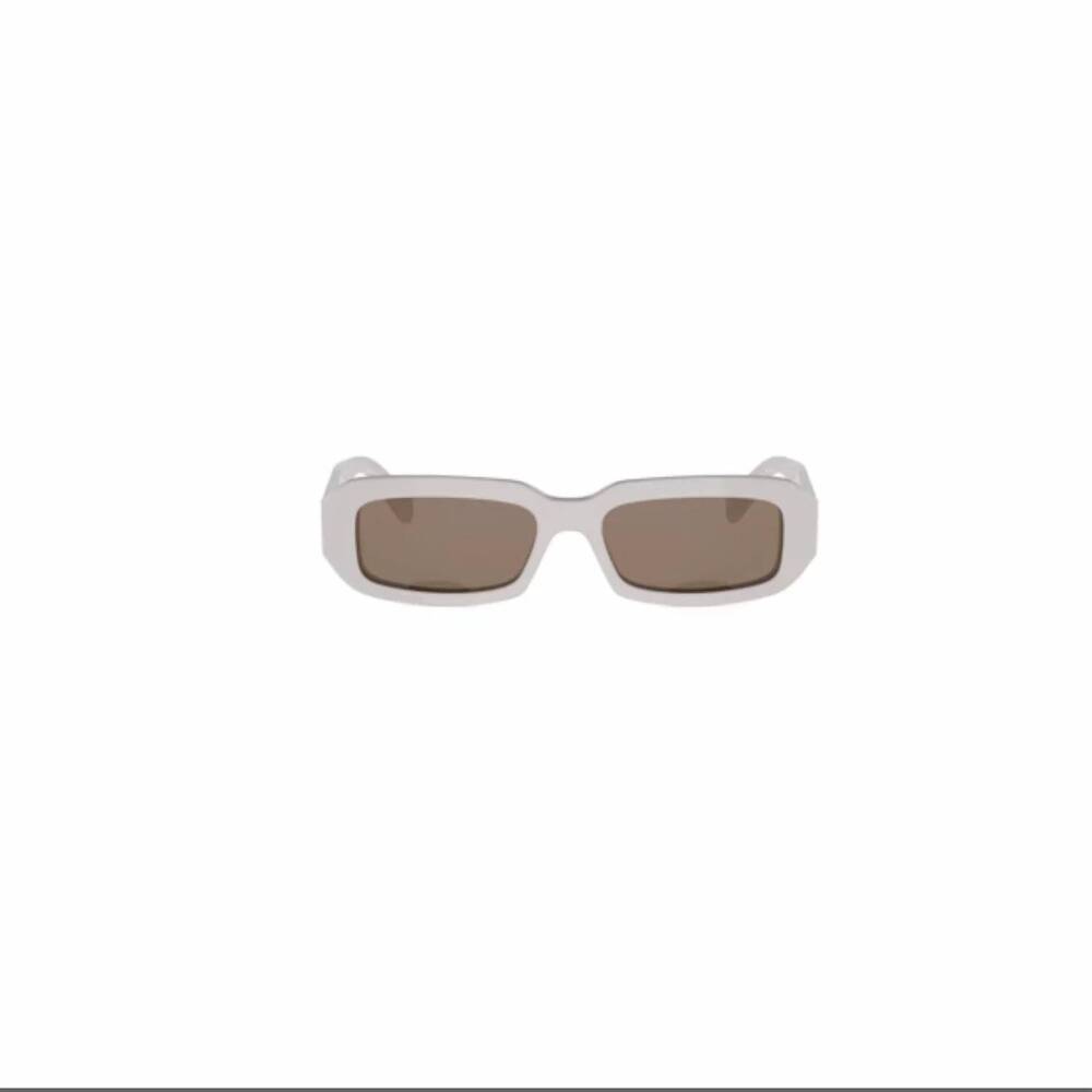 NEW CELINE men's triomphe rectangular sunglasses in grey